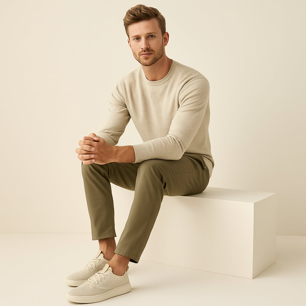 Tênis Masculino Tink7000 - Calce Fácil, Tecido Respirável + Palmilha Ortopédia em Gel