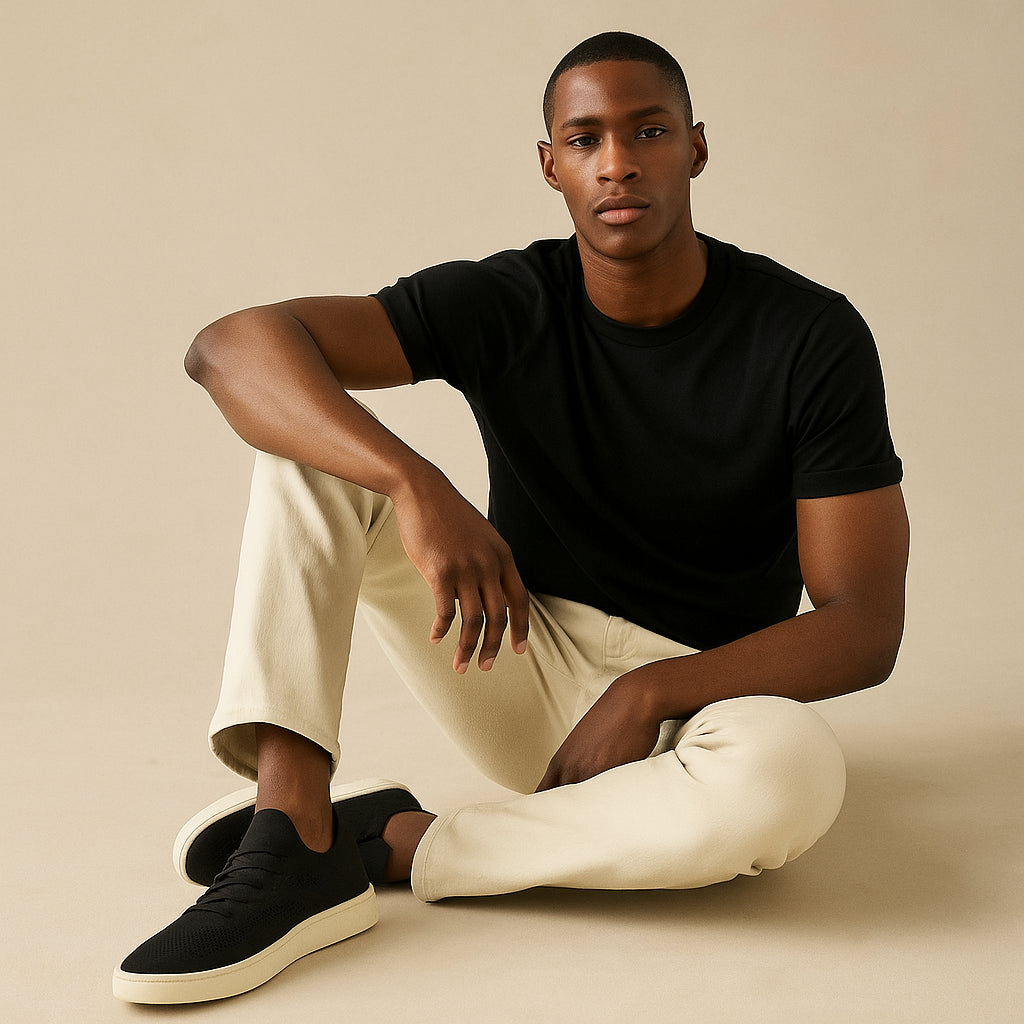 Tênis Masculino Tink7000 - Calce Fácil, Tecido Respirável + Palmilha Ortopédia em Gel